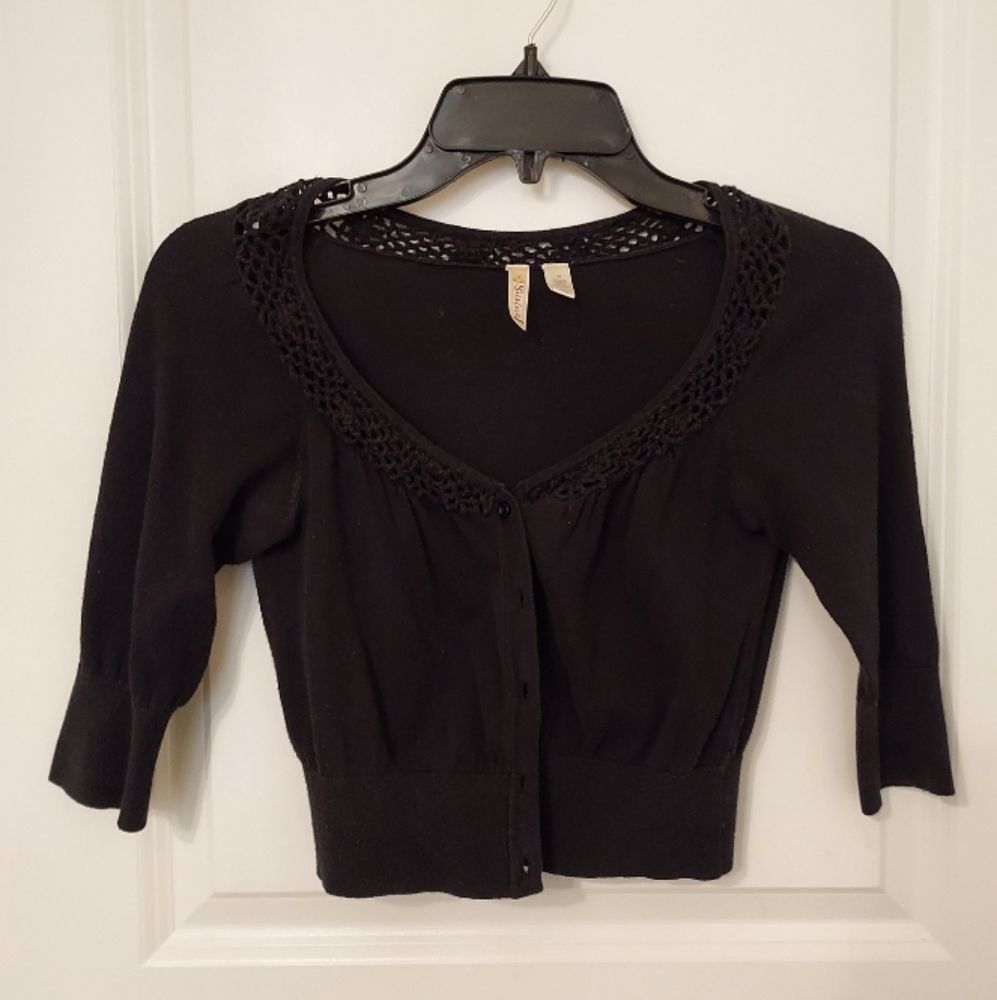 Susina Black Cardigan